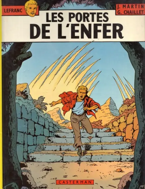 Couverture de l'album Lefranc Tome 5 Les portes de l'enfer