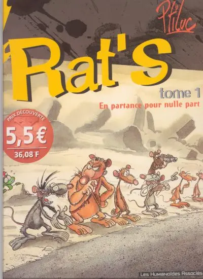 Rat's Tome 1 En partance pour nulle part