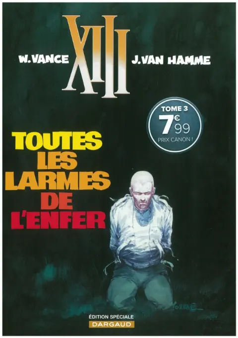 Couverture de l'album XIII Tome 3 Toutes les larmes de l'enfer