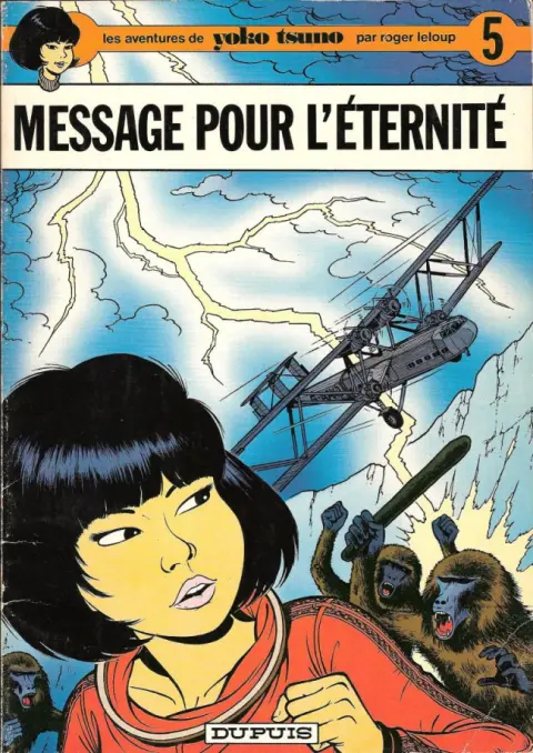 Couverture de l'album Yoko Tsuno Tome 5 Message pour l'éternité