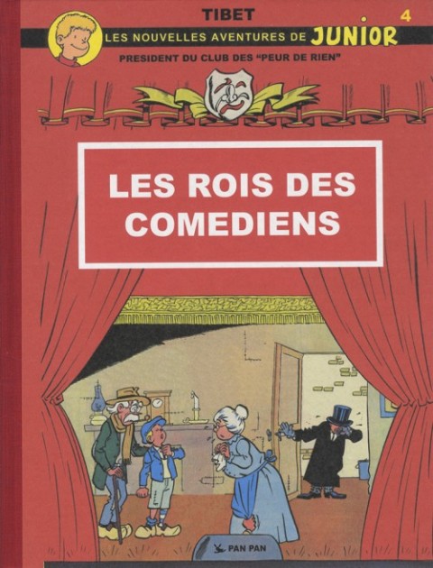 Couverture de l'album Le Club des Peur-de-rien Tome 16 Les rois des comédiens