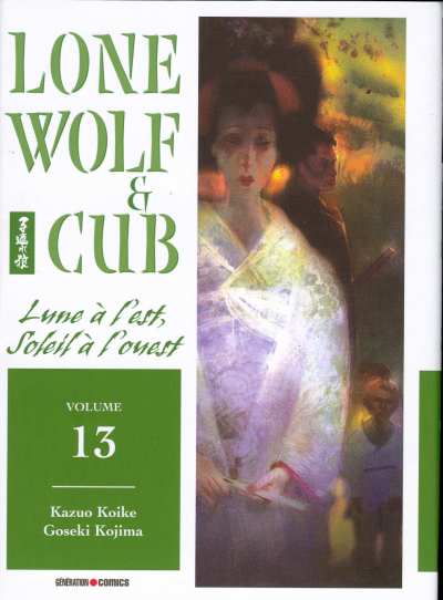 Couverture de l'album Lone Wolf & Cub Volume 13 Lune à l'Est, Soleil à l'Ouest