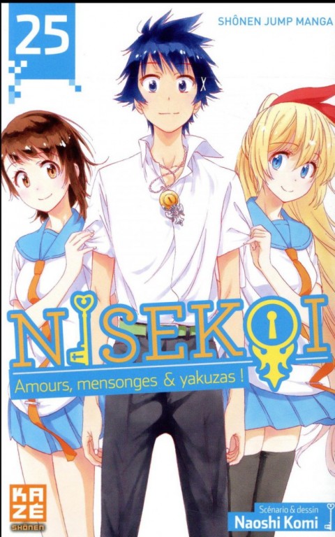 Couverture de l'album Nisekoi - Amours, Mensonges & Yakuzas ! 25 Nisokei