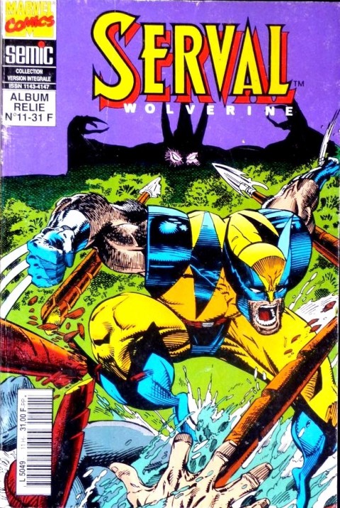 Couverture de l'album Serval-Wolverine N° 11