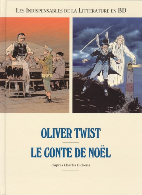Couverture de l'album Les Indispensables de la Littérature en BD Oliver Twist / Le conte de Noël