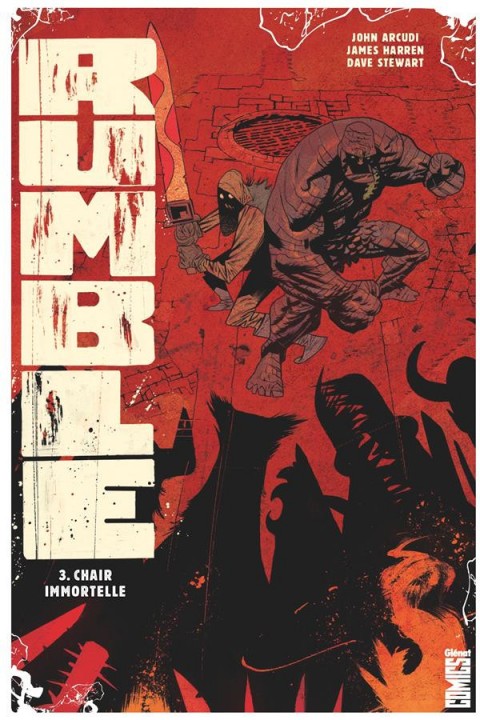 Couverture de l'album Rumble Tome 3 Chair immortelle