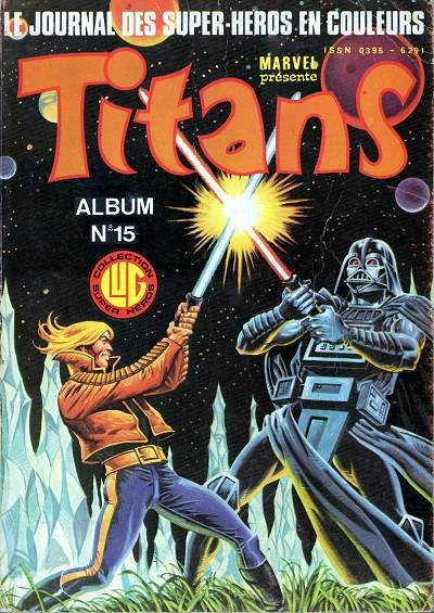 Couverture de l'album Titans Album N° 15