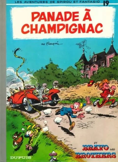 Couverture de l'album Spirou et Fantasio Tome 19 Panade à Champignac