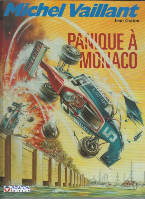 Couverture de l'album Michel Vaillant Tome 47 Panique à Monaco