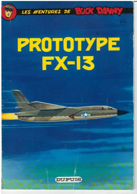 Couverture de l'album Buck Danny Tome 24 Prototype FX-13