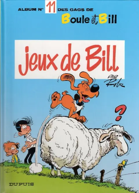 Couverture de l'album Boule & Bill Tome 11 Jeux de Bill
