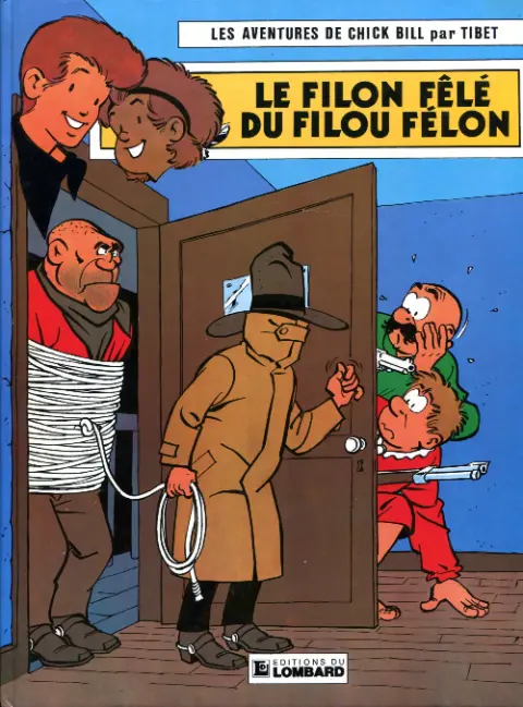 Couverture de l'album Chick Bill Tome 30 Le filon fêlé du filou félon