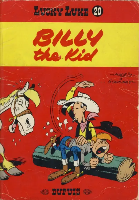 Couverture de l'album Lucky Luke Tome 20 Billy the Kid