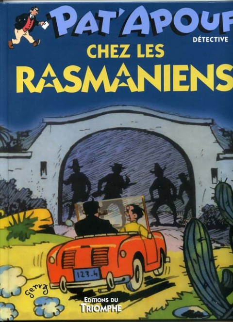 Couverture de l'album Pat'Apouf Editions du Triomphe Tome 26 Pat'apouf chez les Rasmaniens