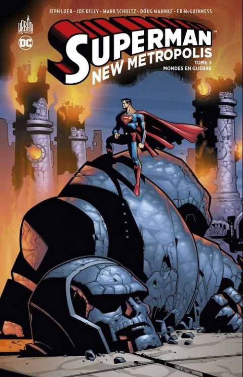 Couverture de l'album Superman - New Metropolis Tome 3 Mondes en guerre