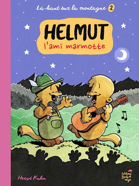 Couverture de l'album Là-haut sur la montagne Tome 2 HELMUT, l'ami marmotte