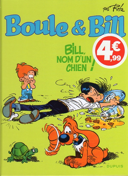 Couverture de l'album Boule & Bill Tome 20 Bill, nom d'un chien !