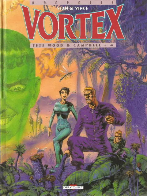 Couverture de l'album Vortex Tess Wood & Campbell 4