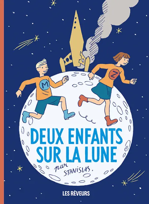 Couverture de l'album Deux enfants sur la lune