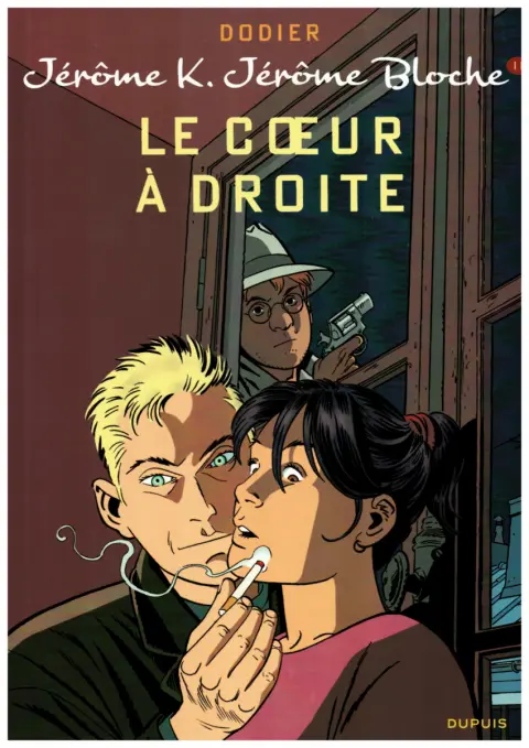 Couverture de l'album Jérôme K. Jérôme Bloche Tome 11 Le coeur à droite