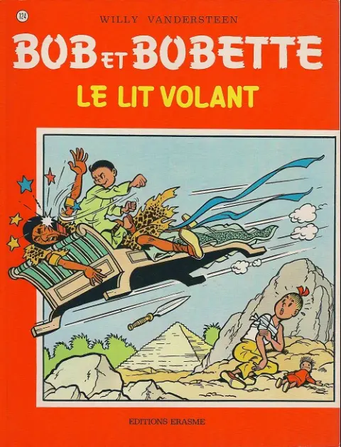 Couverture de l'album Bob et Bobette Tome 124 Le lit volant