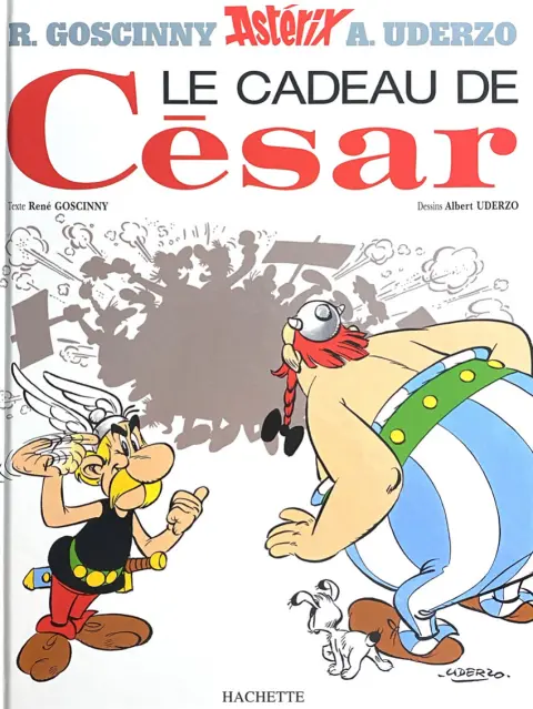 Couverture de l'album Astérix Tome 21 Le cadeau de César