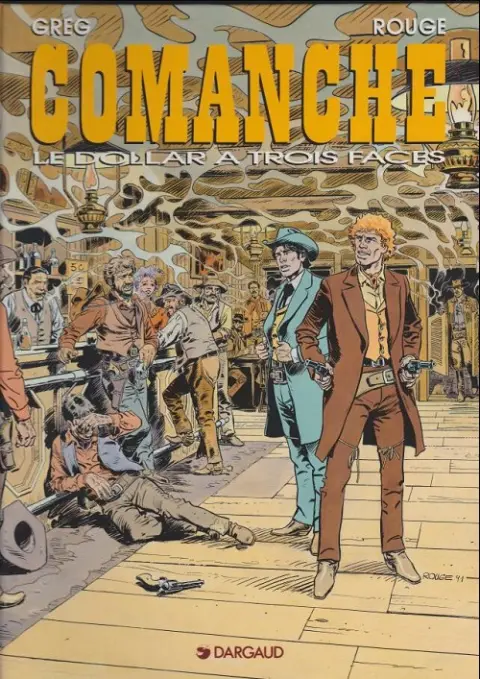 Couverture de l'album Comanche Tome 12 Le dollar à trois faces