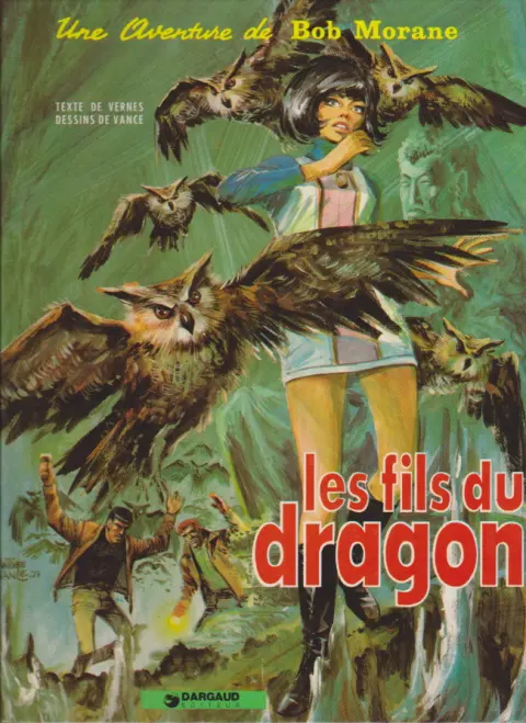 Couverture de l'album Bob Morane Tome 12 Les fils du dragon