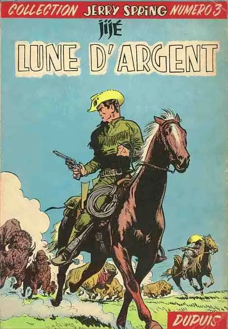 Couverture de l'album Jerry Spring Tome 3 Lune d'argent