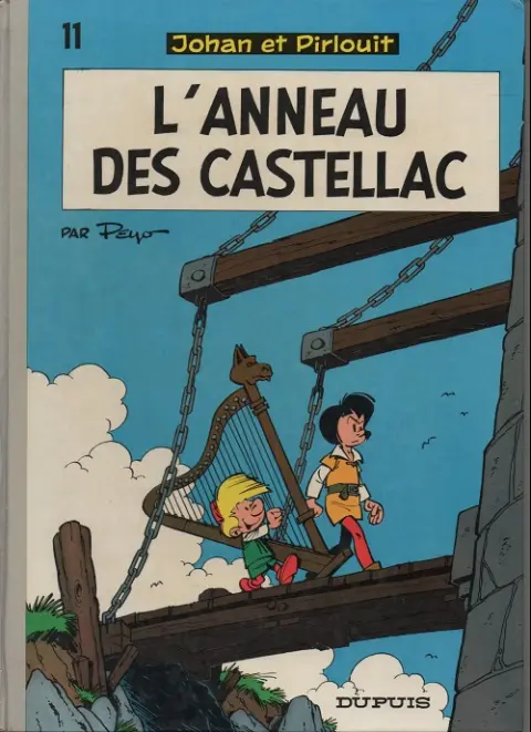 Couverture de l'album Johan et Pirlouit Tome 11 L'anneau des Castellac