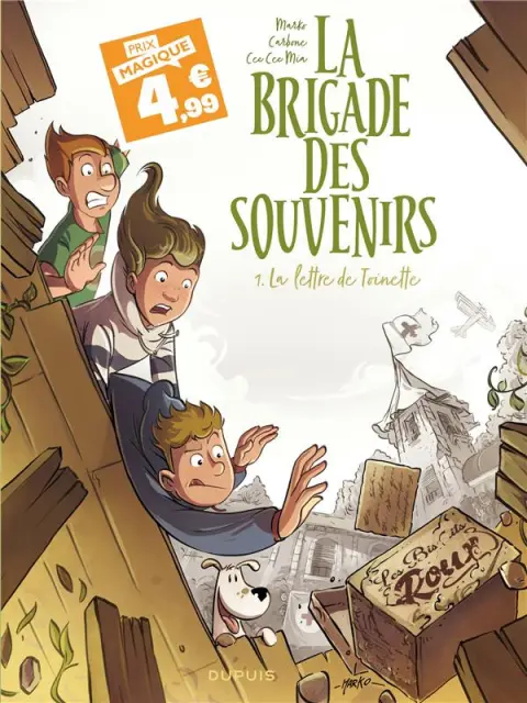 Couverture de l'album La brigade des souvenirs 1 La lettre de Toinette