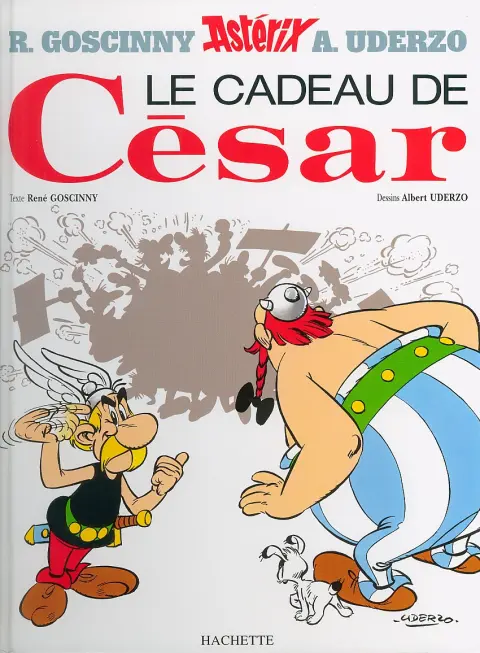 Couverture de l'album Astérix Tome 21 Le cadeau de César