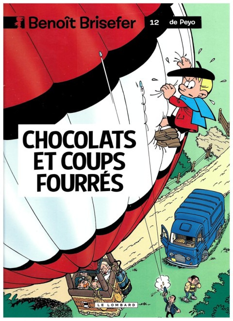 Couverture de l'album Benoît Brisefer Tome 12 Chocolats et coups fourrés