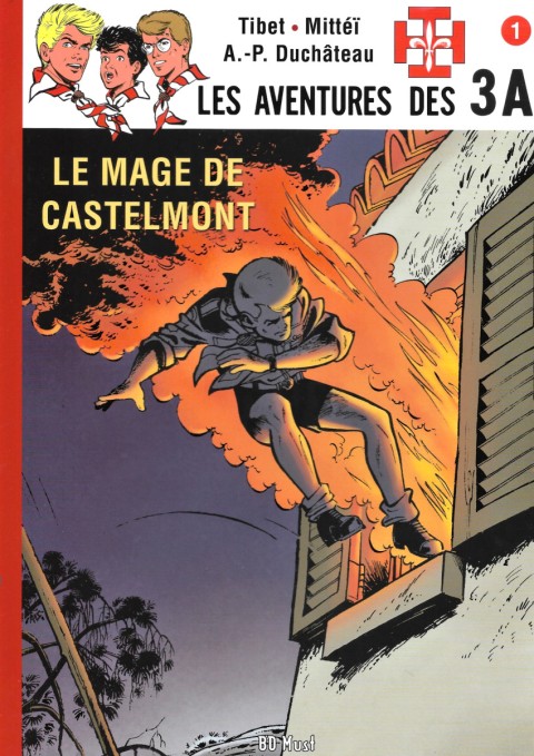 Les aventures des 3 A Tome 6 Le mage de Castelmont