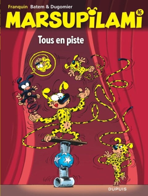Couverture de l'album Marsupilami Tome 16 Tous en piste