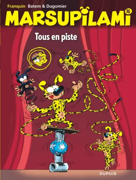 Couverture de l'album Marsupilami Tome 16 Tous en piste