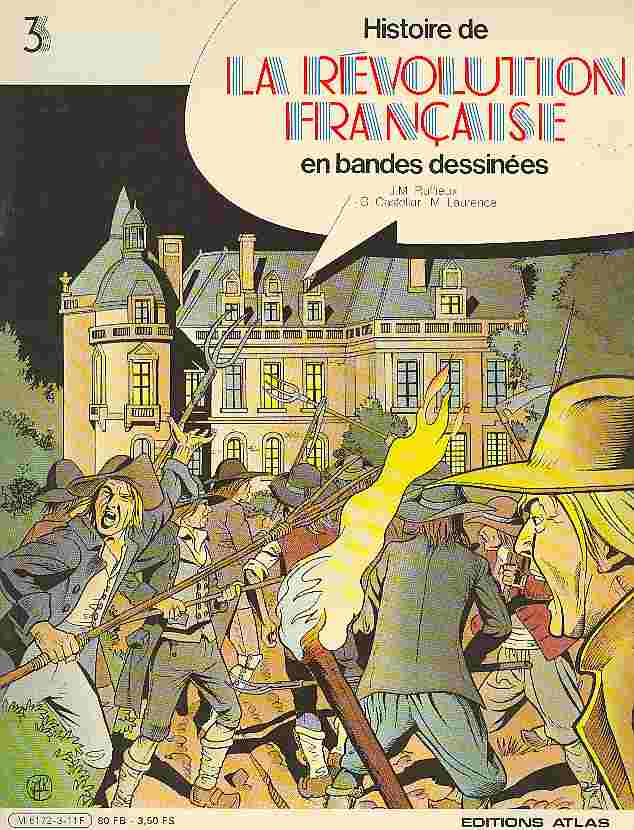 Couverture de l'album Histoire de la révolution française Fascicule 3