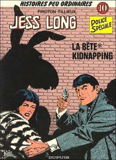 Couverture de l'album Jess Long Tome 10 La bête - Kidnapping