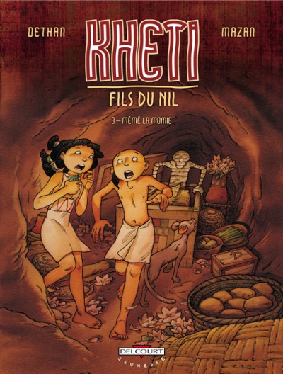 Couverture de l'album Kheti, fils du Nil Tome 3 Mémé la momie