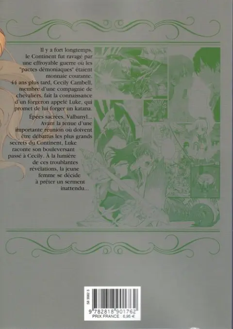 Verso de l'album The Sacred Blacksmith 4