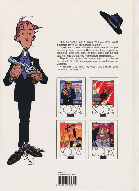 Verso de l'album Soda Tome 7 Lève-toi et meurs