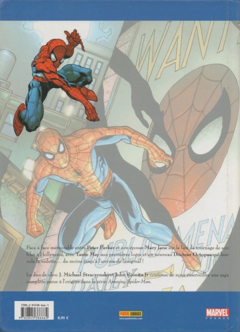 Verso de l'album Spider-Man Tome 5 Un Amour Eternel