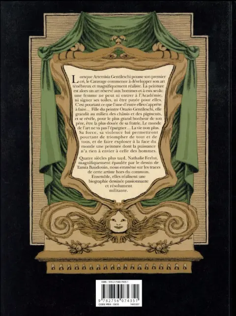 Verso de l'album Artemisia