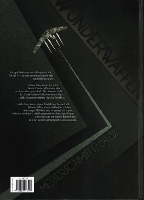Verso de l'album Wunderwaffen Tome 8 La Foudre de Thor