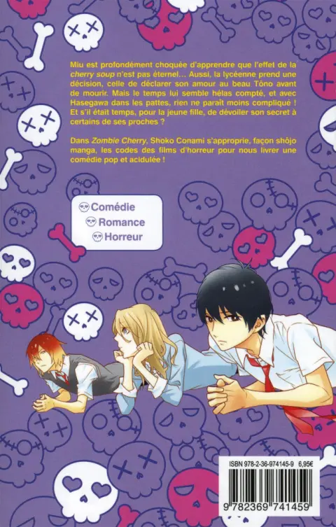 Verso de l'album Zombie Cherry 2