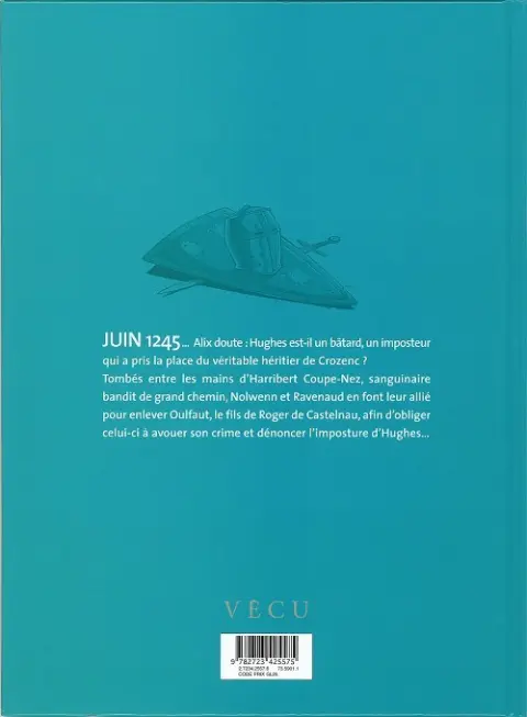 Verso de l'album Les Aigles décapitées Tome 9 L'otage