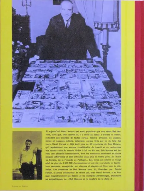 Verso de l'album Bob Morane Tome 6 Bob Morane et le mystère de la Zone Z