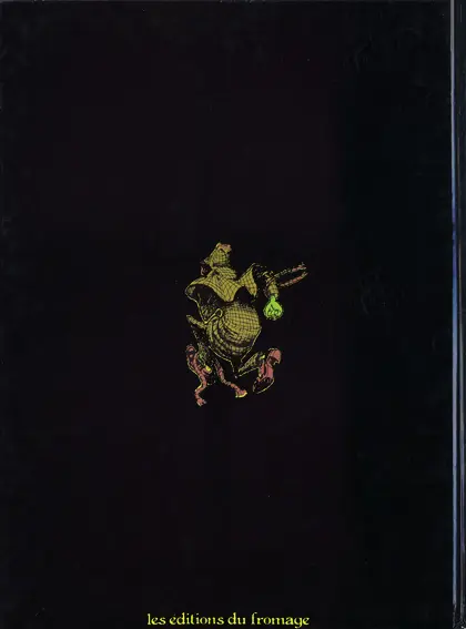 Verso de l'album Le Chien des Basketville