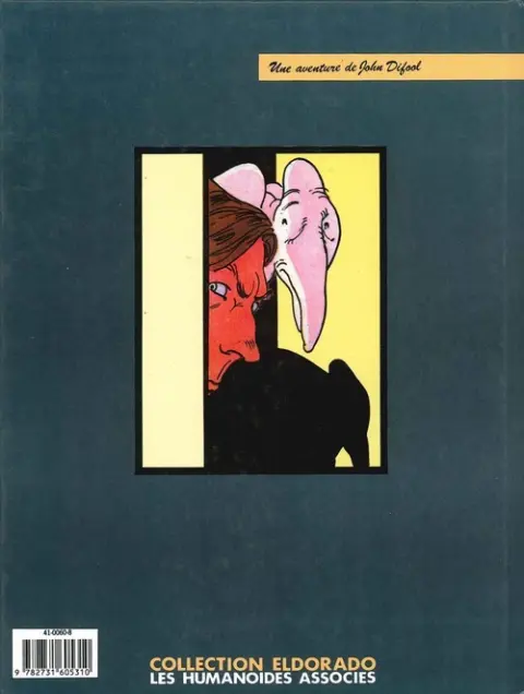 Verso de l'album L'Incal Tome 5 La Cinquième Essence - 1ère partie - Galaxie qui songe