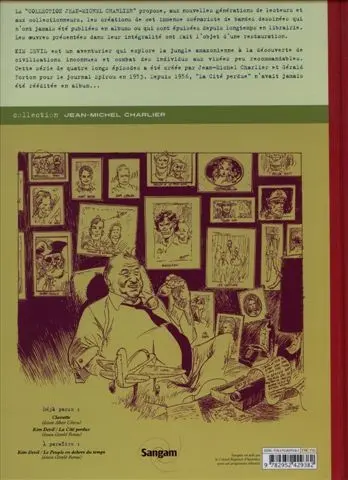 Verso de l'album Kim Devil Tome 1 La cité perdue